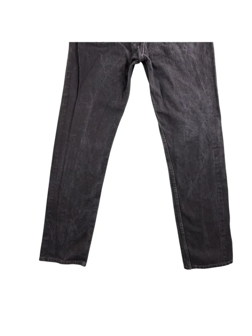 Vintage Levis 505 Jeans Mens 36x36 Black Regular Straight Zip Fly Made USA 90s